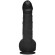 Черный фаллоимитатор с имитацией эякуляции Wet Works 10 Dual Density ULTRASKYN Squirting Cumplay Cock - 26,7 см.