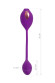 Фиолетовый вакуумный стимулятор клитора Ginny с виброяйцом