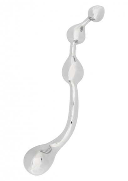 Анальный стимулятор Steel Multistim - 19 см.