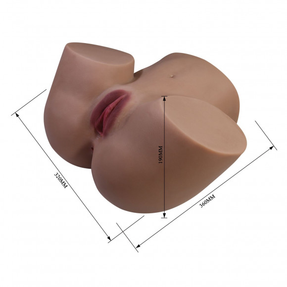 Мастурбатор Briony с 2 любовными каналами