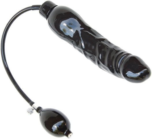 Раздувающийся толстый фаллоимитатор Inflatable Dildo XL - 23 см.