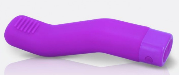 Изогнутый вибратор Reach It Charged Vibe - 17 см.