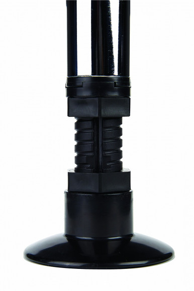 Серебристый регулируемый шест для танцев 