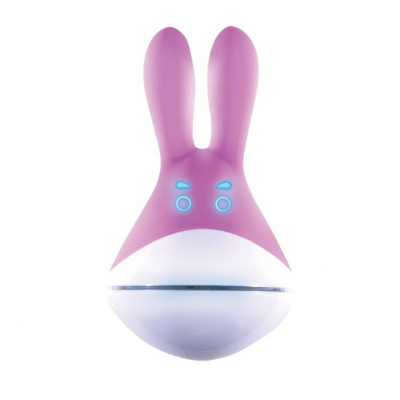 Фиолетовый вибратор с ушками  Muse Massager