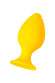 Желтая анальная втулка Riffle - 7,5 см.